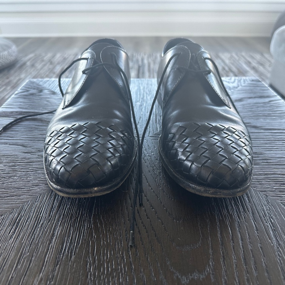 Bottega Veneta Formal Black Shoes (Size 11, EU 44)